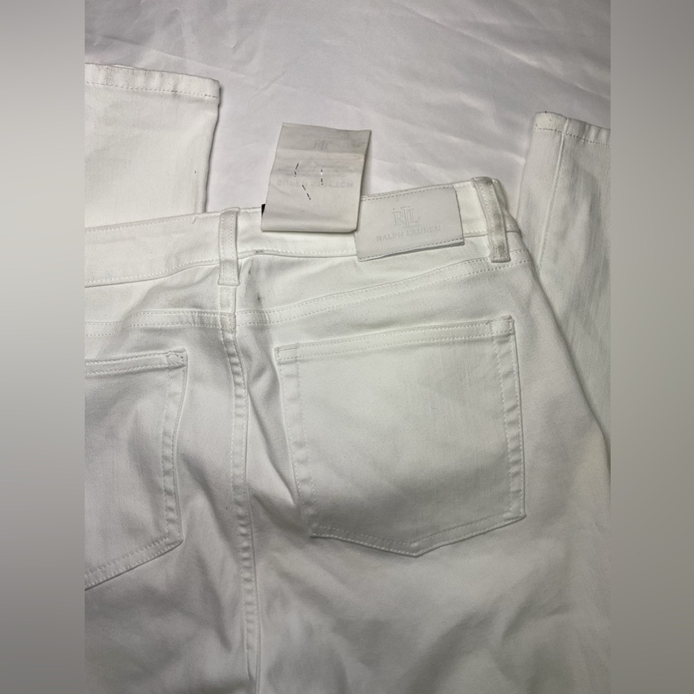 $20 SALE ❗️❗️ NWT: RALPH LAUREN - MID WAIST  STRAIGHT JEAN - Picture 6 of 8